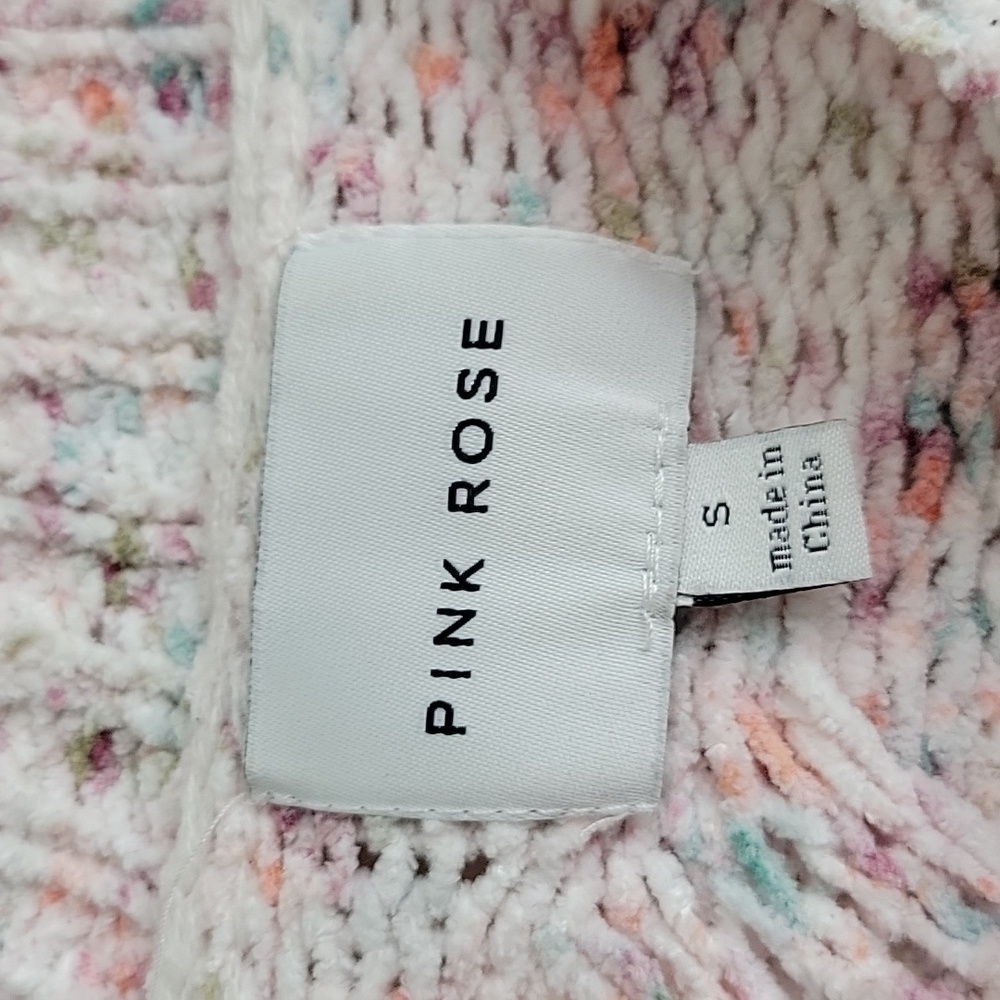 Pink Rose Women's Sweater - Picture 4 of 10